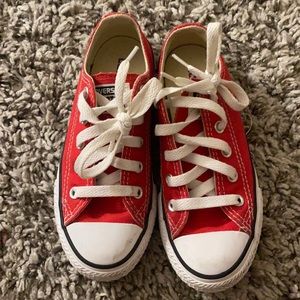 Red converse classic